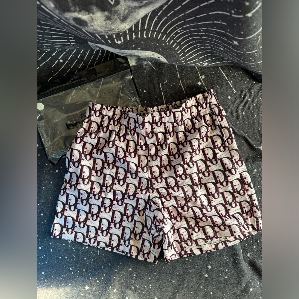 The Bravest Studios Dior mesh Shorts M